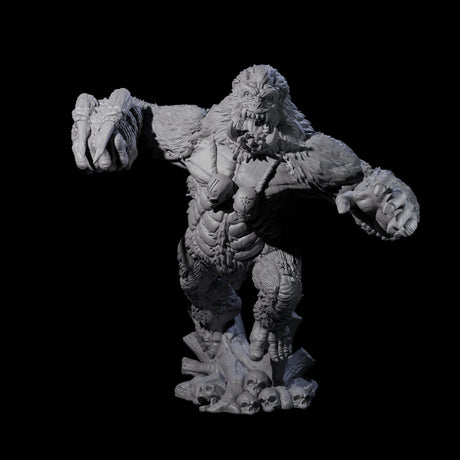 Chest Thumping Barlgura B Miniature for Dungeons and Dragons, Pathfinder or other TTRPGs