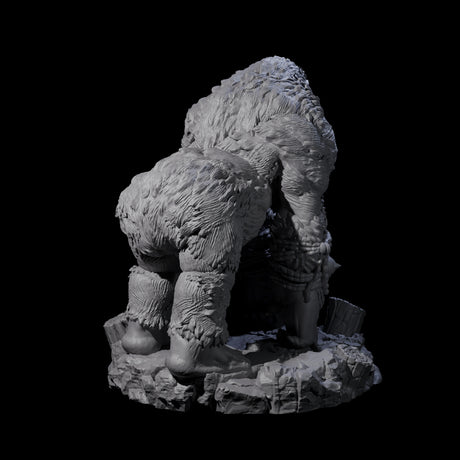 Chest Thumping Barlgura C Miniature for Dungeons and Dragons, Pathfinder or other TTRPGs