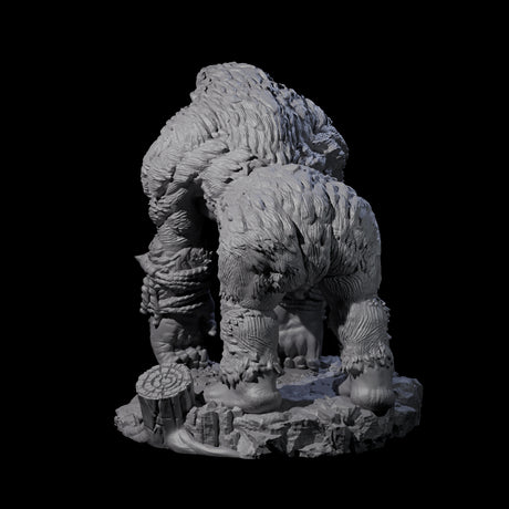 Chest Thumping Barlgura C Miniature for Dungeons and Dragons, Pathfinder or other TTRPGs