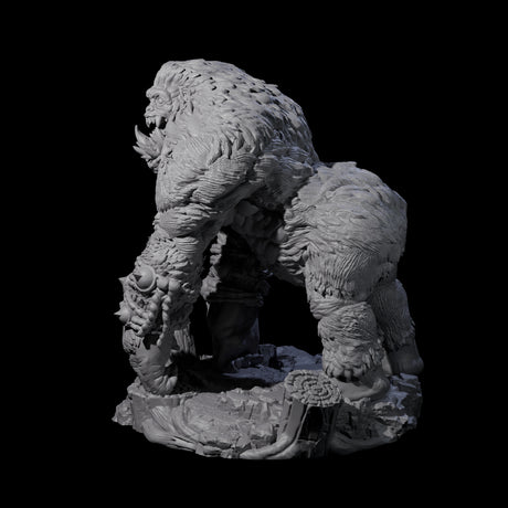 Chest Thumping Barlgura C Miniature for Dungeons and Dragons, Pathfinder or other TTRPGs