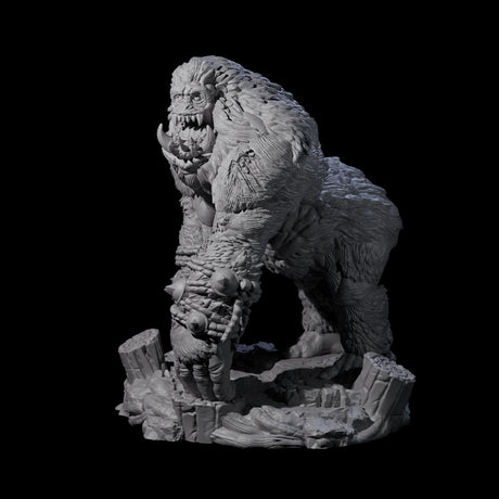 Chest Thumping Barlgura C Miniature for Dungeons and Dragons, Pathfinder or other TTRPGs