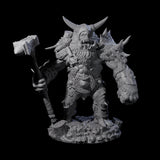 Chest Thumping Barlgura D Miniature for Dungeons and Dragons, Pathfinder or other TTRPGs