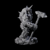 Chest Thumping Barlgura D Miniature for Dungeons and Dragons, Pathfinder or other TTRPGs
