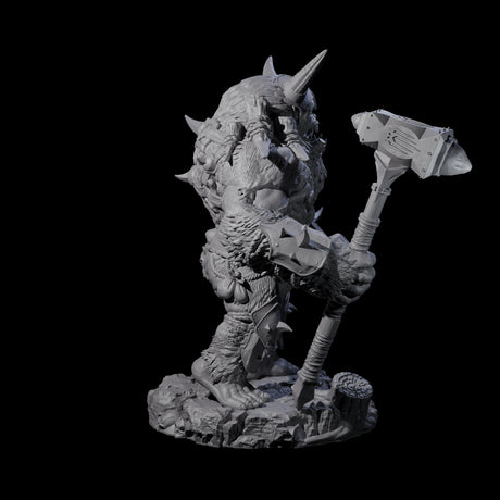 Chest Thumping Barlgura D Miniature for Dungeons and Dragons, Pathfinder or other TTRPGs