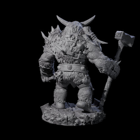 Chest Thumping Barlgura D Miniature for Dungeons and Dragons, Pathfinder or other TTRPGs