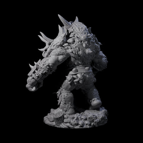 Chest Thumping Barlgura D Miniature for Dungeons and Dragons, Pathfinder or other TTRPGs