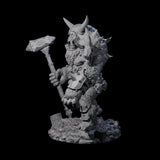 Chest Thumping Barlgura D Miniature for Dungeons and Dragons, Pathfinder or other TTRPGs
