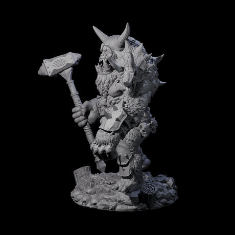Chest Thumping Barlgura D Miniature for Dungeons and Dragons, Pathfinder or other TTRPGs