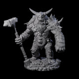 Chest Thumping Barlgura D Miniature for Dungeons and Dragons, Pathfinder or other TTRPGs
