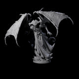 Chilling Nascent Demon Lord Miniature for Dungeons and Dragons, Pathfinder or other TTRPGs