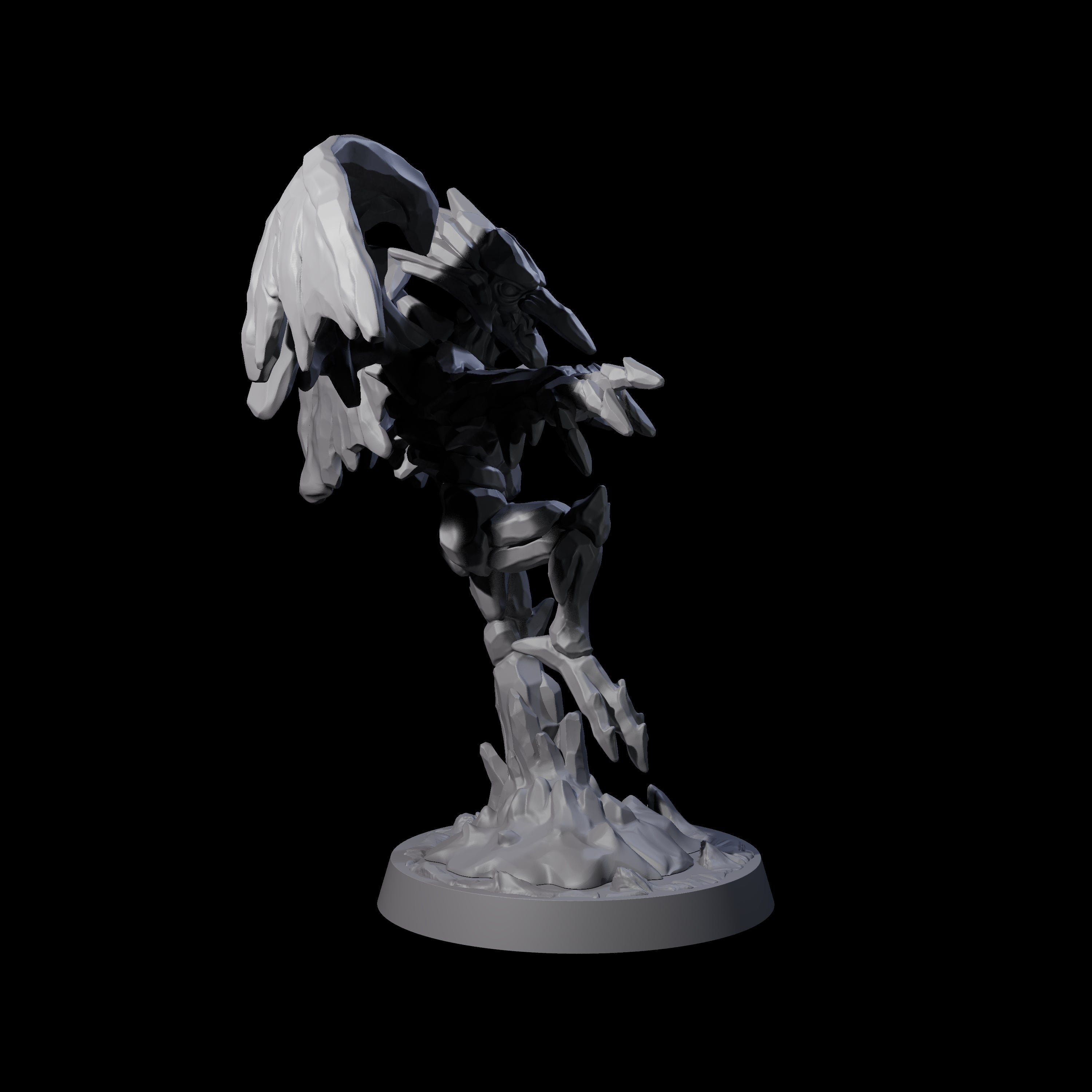 Chilly Ice Mephit Miniature for Dungeons and Dragons, Pathfinder or other TTRPGs