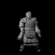 Chinese Dead Eye Terracotta Archer B Miniature for Dungeons and Dragons, Pathfinder or other TTRPGs