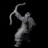 Chinese Dead Eye Terracotta Archer C Miniature for Dungeons and Dragons, Pathfinder or other TTRPGs