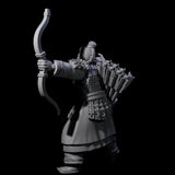 Chinese Dead Eye Terracotta Archer D Miniature for Dungeons and Dragons, Pathfinder or other TTRPGs