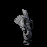Chinese Dead Eye Terracotta Archer E Miniature for Dungeons and Dragons, Pathfinder or other TTRPGs
