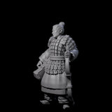 Chinese Dead Eye Terracotta Archer E Miniature for Dungeons and Dragons, Pathfinder or other TTRPGs