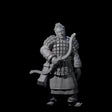 Chinese Dead Eye Terracotta Archer F Miniature for Dungeons and Dragons, Pathfinder or other TTRPGs