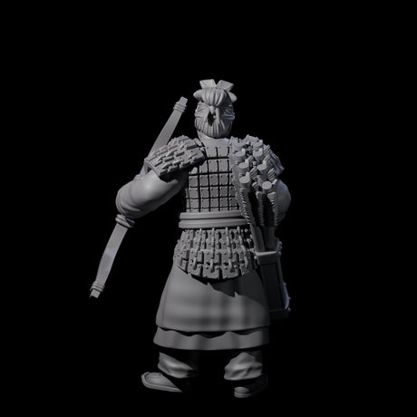 Chinese Dead Eye Terracotta Archer G Miniature for Dungeons and Dragons, Pathfinder or other TTRPGs