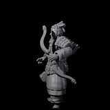 Chinese Dead Eye Terracotta Archer G Miniature for Dungeons and Dragons, Pathfinder or other TTRPGs