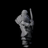 Chinese Dead Eye Terracotta Archer H Miniature for Dungeons and Dragons, Pathfinder or other TTRPGs