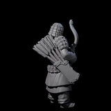 Chinese Dead Eye Terracotta Archer H Miniature for Dungeons and Dragons, Pathfinder or other TTRPGs