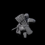 Chinese Dead Eye Terracotta Archer K Miniature for Dungeons and Dragons, Pathfinder or other TTRPGs