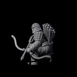 Chinese Dead Eye Terracotta Archer K Miniature for Dungeons and Dragons, Pathfinder or other TTRPGs