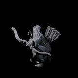 Chinese Dead Eye Terracotta Archer L Miniature for Dungeons and Dragons, Pathfinder or other TTRPGs