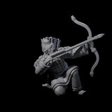 Chinese Dead Eye Terracotta Archer N Miniature for Dungeons and Dragons, Pathfinder or other TTRPGs