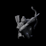 Chinese Dead Eye Terracotta Archer N Miniature for Dungeons and Dragons, Pathfinder or other TTRPGs