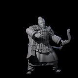 Chinese Dead Eye Terracotta Archer O Miniature for Dungeons and Dragons, Pathfinder or other TTRPGs