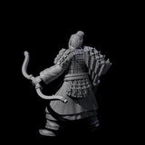 Chinese Dead Eye Terracotta Archer O Miniature for Dungeons and Dragons, Pathfinder or other TTRPGs