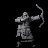 Chinese Dead Eye Terracotta Archers Miniature for Dungeons and Dragons, Pathfinder or other TTRPGs