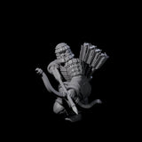 Chinese Dead Eye Terracotta Archers Miniature for Dungeons and Dragons, Pathfinder or other TTRPGs