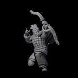 Chinese Dead Eye Terracotta Archers Miniature for Dungeons and Dragons, Pathfinder or other TTRPGs