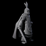 Chinese Stoic Human Captain Miniature for Dungeons and Dragons, Pathfinder or other TTRPGs