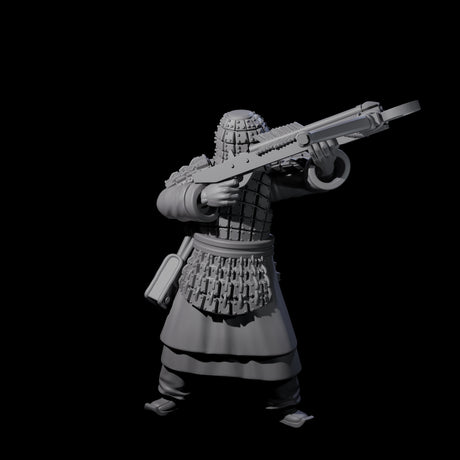 Chinese Terracotta Crossbowman A Miniature for Dungeons and Dragons, Pathfinder or other TTRPGs