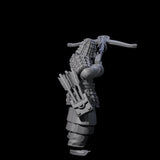 Chinese Terracotta Crossbowman A Miniature for Dungeons and Dragons, Pathfinder or other TTRPGs