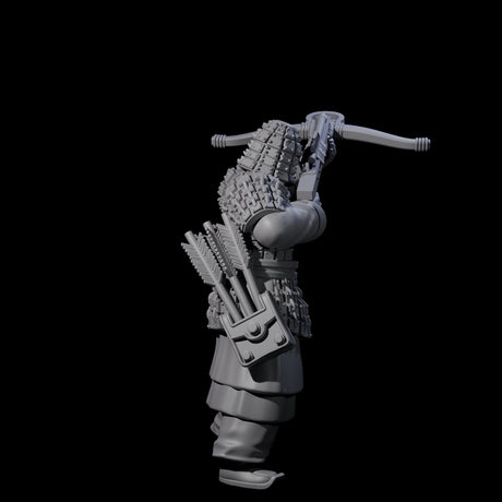 Chinese Terracotta Crossbowman A Miniature for Dungeons and Dragons, Pathfinder or other TTRPGs