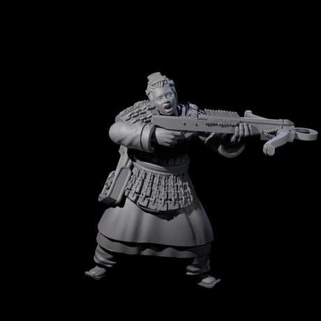 Chinese Terracotta Crossbowman B Miniature for Dungeons and Dragons, Pathfinder or other TTRPGs
