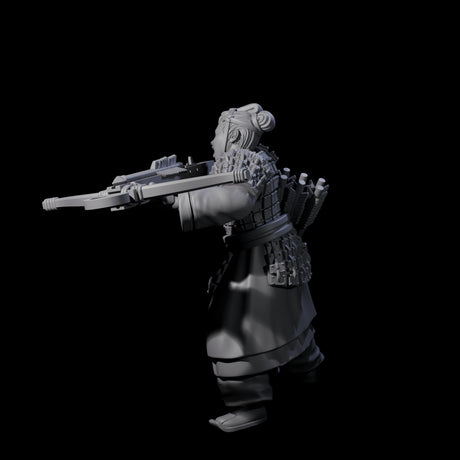 Chinese Terracotta Crossbowman B Miniature for Dungeons and Dragons, Pathfinder or other TTRPGs
