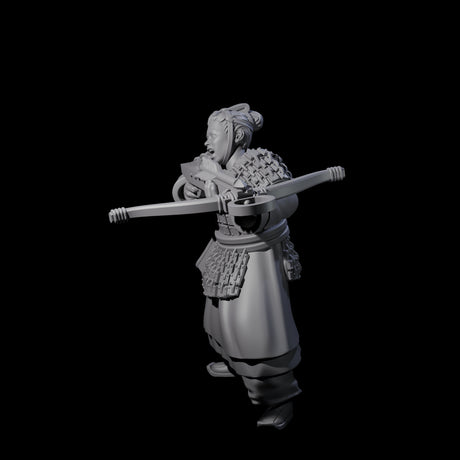 Chinese Terracotta Crossbowman B Miniature for Dungeons and Dragons, Pathfinder or other TTRPGs