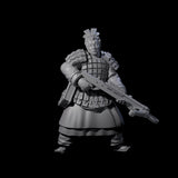 Chinese Terracotta Crossbowman C Miniature for Dungeons and Dragons, Pathfinder or other TTRPGs