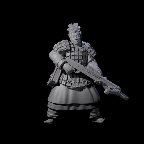 Chinese Terracotta Crossbowman C Miniature for Dungeons and Dragons, Pathfinder or other TTRPGs