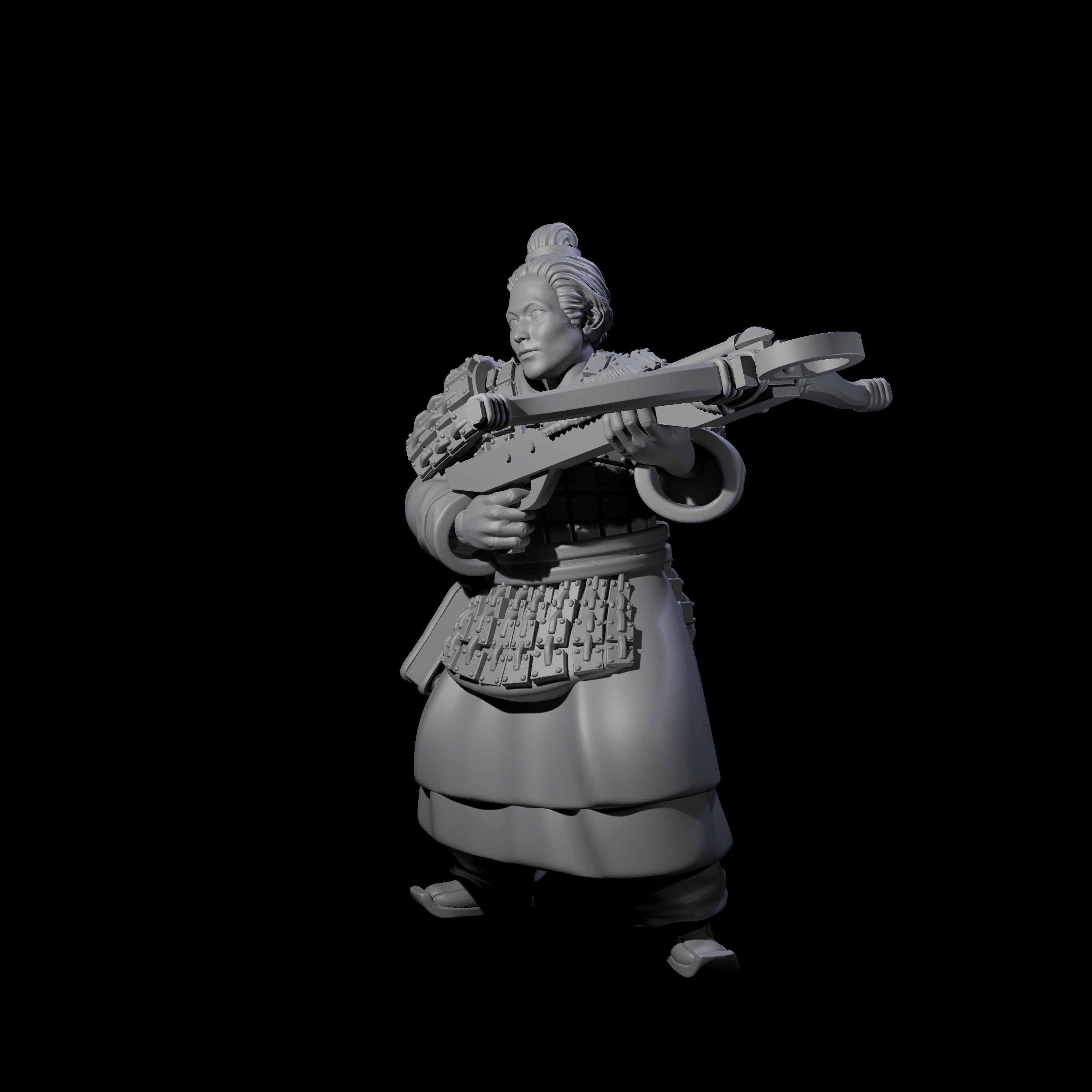 Chinese Terracotta Crossbowman D Miniature for Dungeons and Dragons, Pathfinder or other TTRPGs