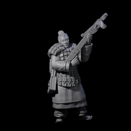 Chinese Terracotta Crossbowman E Miniature for Dungeons and Dragons, Pathfinder or other TTRPGs