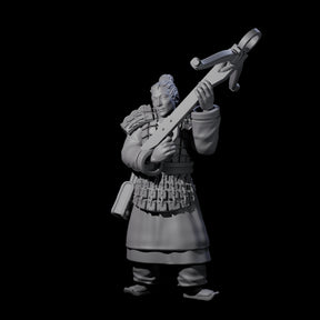 Chinese Terracotta Crossbowman E Miniature for Dungeons and Dragons, Pathfinder or other TTRPGs