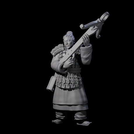Chinese Terracotta Crossbowman E Miniature for Dungeons and Dragons, Pathfinder or other TTRPGs