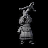 Chinese Terracotta Crossbowman F Miniature for Dungeons and Dragons, Pathfinder or other TTRPGs