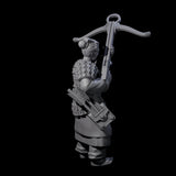 Chinese Terracotta Crossbowman F Miniature for Dungeons and Dragons, Pathfinder or other TTRPGs